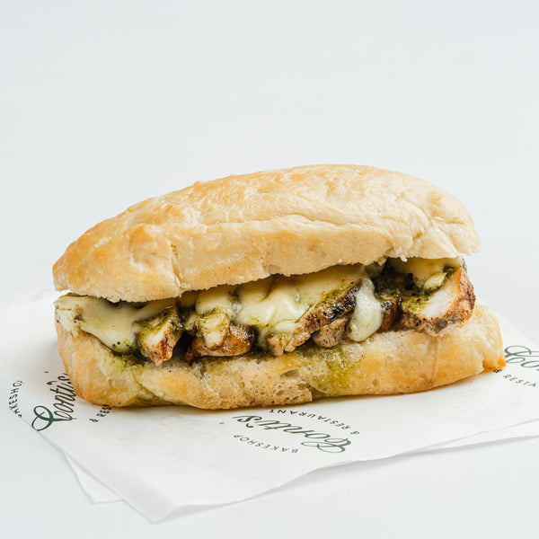 Grilled Chicken Pesto Sandwich