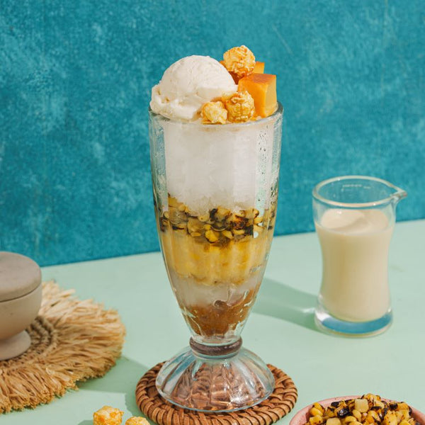 Burnt Mais con Crema