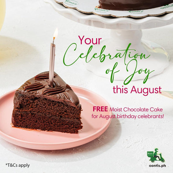Birthday Cake August Promo
