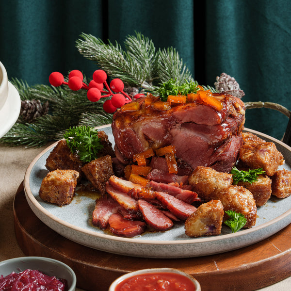 Homemade Ham Roll (with sweet potatoes)