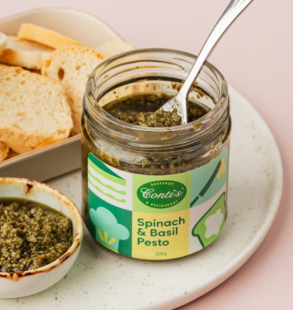Spinach & Basil Pesto