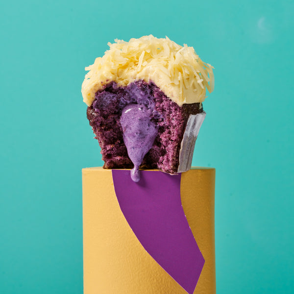 Cheesy Ube Swirl
