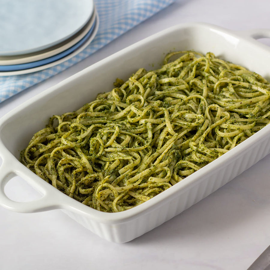 Linguine in Pesto Sauce