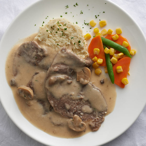 Roast Beef in Mushroom Sauce